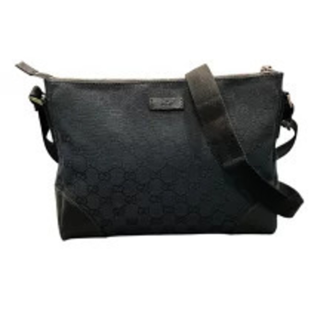 Gucci GG Canvas Joy Messenger Bag black canvas shoulder